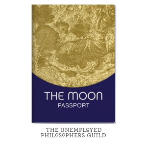 Passport The Moon Notebook